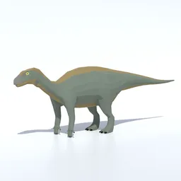Low Poly Iguanodon