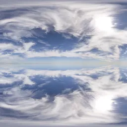 Infinite Real Sky - Wispy Clouds Day