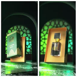 Attar perfume ramdan theme shot
