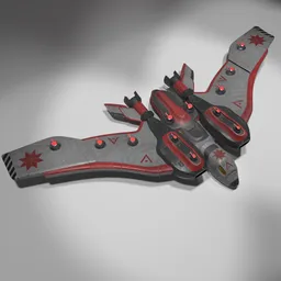 Stylized  Fighter Aircraft