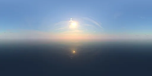 Clear summer sky