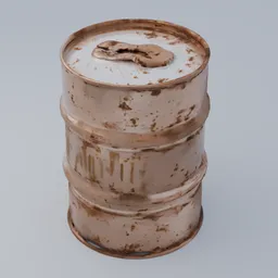 Rusty barrel