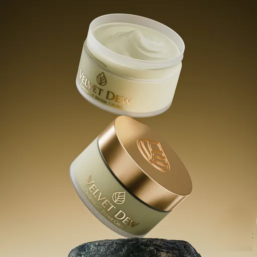 Luxury Cosmetic Product Scene