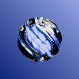 Abstract procedural glass