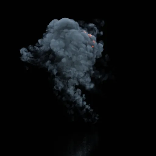 Aerial Explosion Static