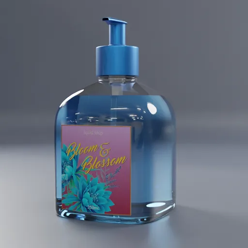 Bloom Blossom Blue Soap