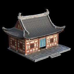 Old Chinese Roof House 2