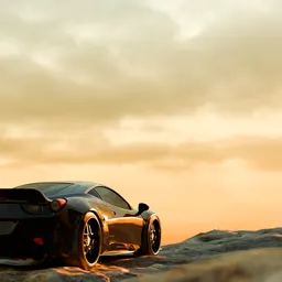 Photorealistic Supercar Scene