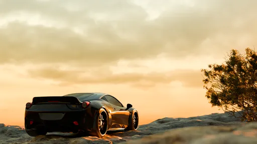 Photorealistic Supercar Scene