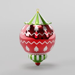 Christmas Sphere red