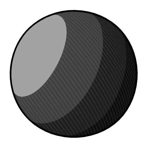 High-contrast grayscale procedural hatching texture for stylized 3D rendering in Blender Eevee engine.