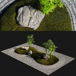 Miniature Zen Landscape
