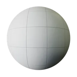 Floor tile white 600×600mm