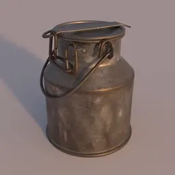 Rusty Cream Can