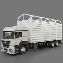 Mercedes-Benz Axor Box Truck 2016