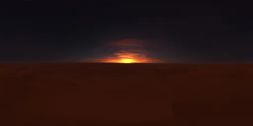 Red Sunset Desert