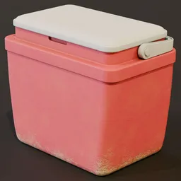 Ice Cooler Red