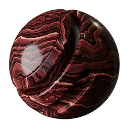 Red marble