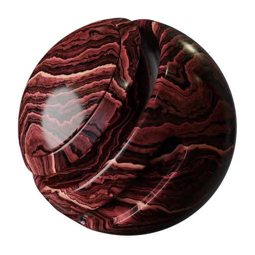 Red marble