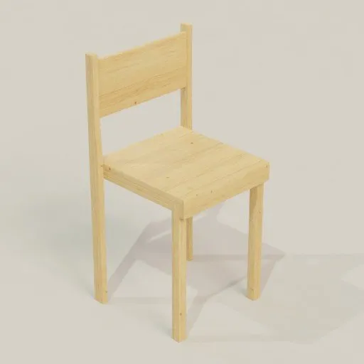 Minimalist Wooden Dining Chair