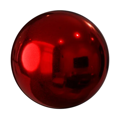 Red Iridescent Car Paint