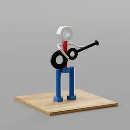 Boltman Guitar Player