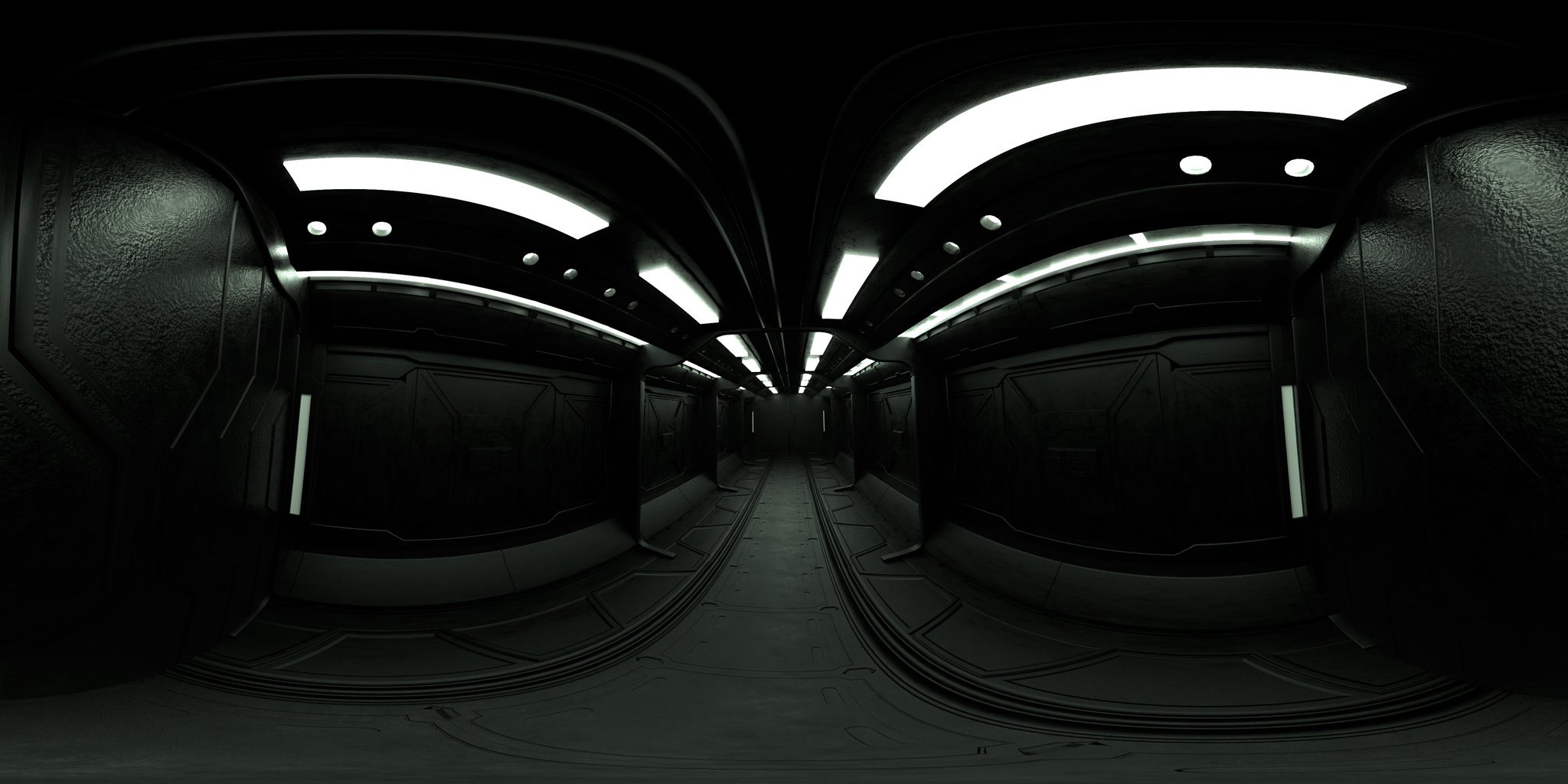 Bunker 01 - White Light | FREE Futuristic Environments HDRis | BlenderKit