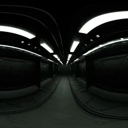 White Light Bunker Corridor