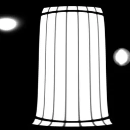 Hdr light black white studio