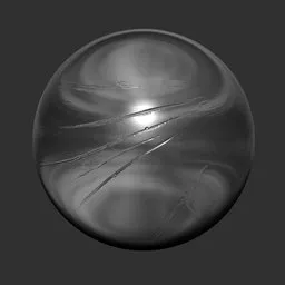 NS Glass Damages Multi Cracks Sharp