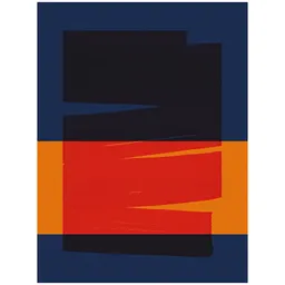 Bold Sunset Blocks Carpet