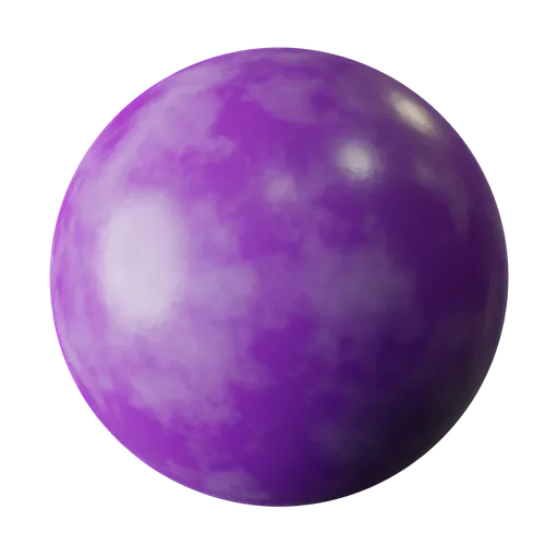 High-quality procedural grape texture with a vibrant purple hue for PBR materials in 3D rendering and Blender projects.