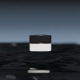 Beauty Cream Over Ocean