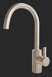 3D-rendered lightweight aluminum tap with detailed procedural textures, compatible with Blender rendering.