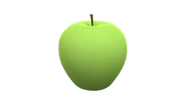 Cartoon Green Apple