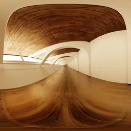 Interior Hall during Afternoon- Hdri