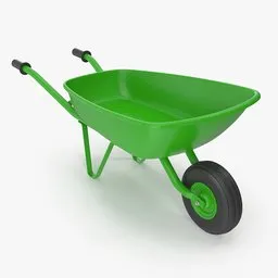 Green Wheelbarrow