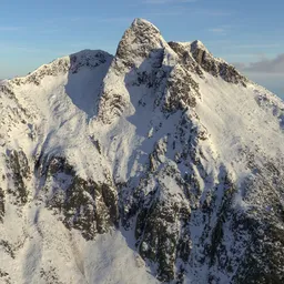 Large Snow Mountain Peak