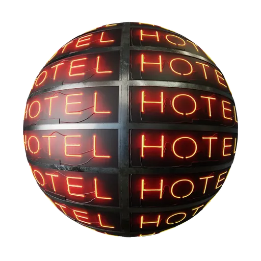 Hotel sign light