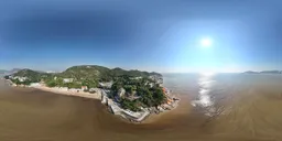 Green tree mountain cloud bluesky