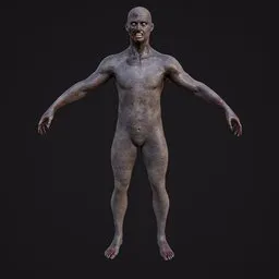 Zombie Rigged Game Ready