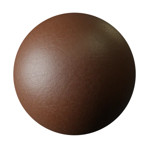 Brown leather
