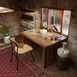 Interior Industrial Workshop