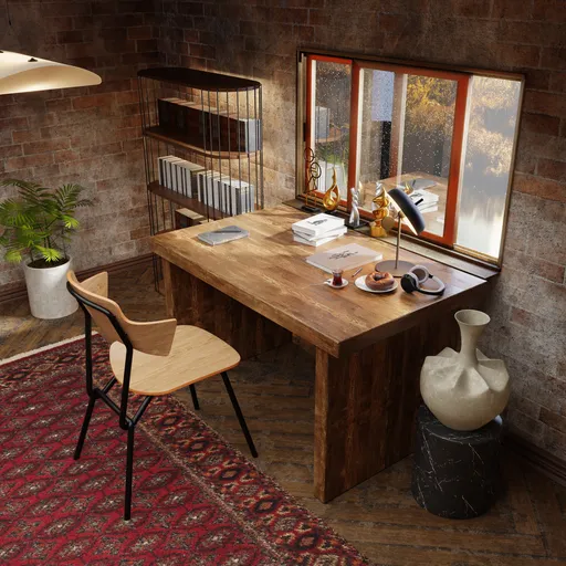 Interior Industrial Workshop