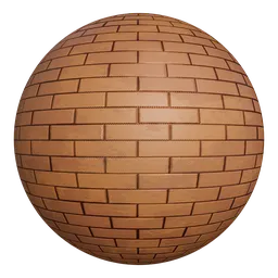 Seamless Procedural Bricks texture for Blender 3D, created using shader nodes, perfect for PBR rendering.
