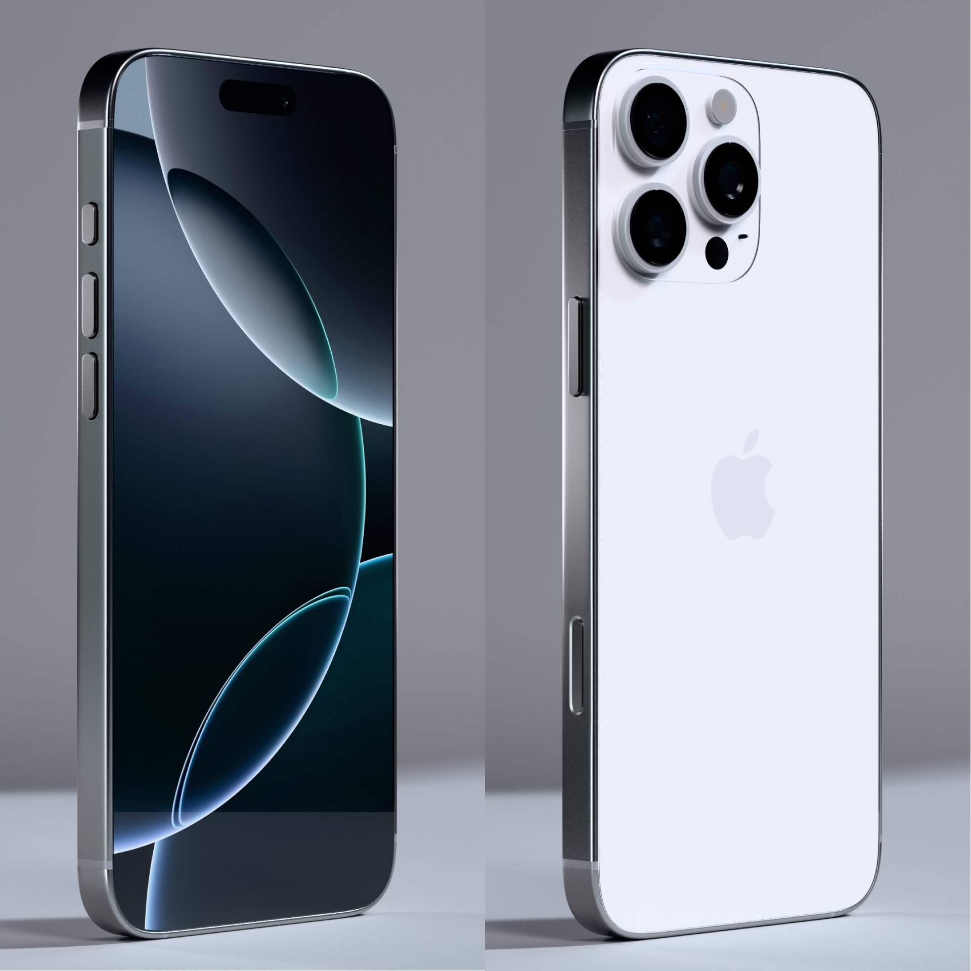 Iphone 16 Pro Max White | Smartphones models | BlenderKit