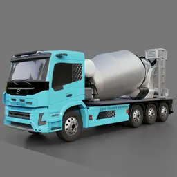 Volvo FMX Electric Concrete Mixer