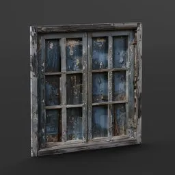 Old window - T -  32