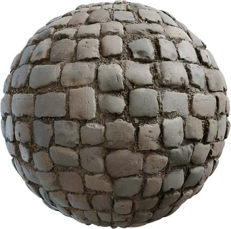 Cobblestone Floor 08 | FREE 3D Human Materials | BlenderKit