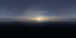 Colorful Twilight Cloudy Sky